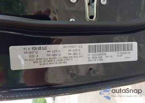 2016 Dodge Charger Sxt from USA, damaged, VIN 2C3CDXJG0GH357601